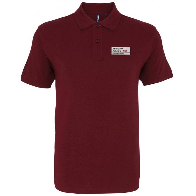 Abington Avenue NN1 (Northamptonshire) Embroidered Left Breast Logo Polo Shirt