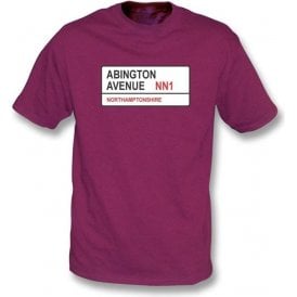 Abington Avenue NN1 T-shirt (Northamptonshire)