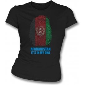 Afghanistan - It's In My DNA Womens Slim Fit T-Shirt