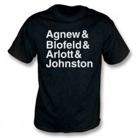 Agnew & Blofeld & Arnott & Johnston (Cricket Commentators) Kids T-Shirt