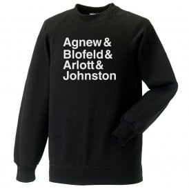 Agnew & Blofeld & Arnott & Johnston (Cricket Commentators) Sweatshirt