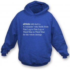 Athlete Definition Hooded Sweatshirt
