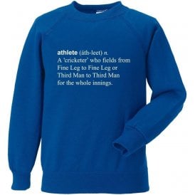 Athlete Definition Sweatshirt