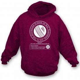 Australian School Of Ball Tampering Kids Hooded Sweatshirt