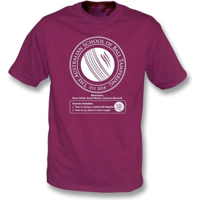 Australian School Of Ball Tampering Kids T-Shirt