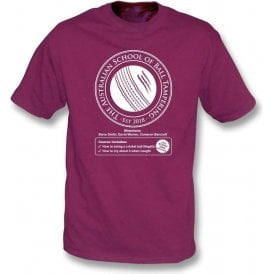Australian School Of Ball Tampering Kids T-Shirt