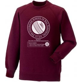 Australian School Of Ball Tampering Sweatshirt