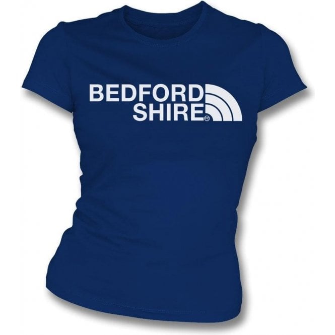 Bedfordshire Region Womens Slim Fit T-Shirt