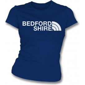 Bedfordshire Region Womens Slim Fit T-Shirt