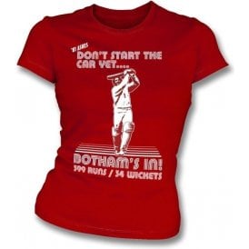 Beefy Botham 1981 Womens Slim Fit T-Shirt
