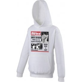 Ben Stokes Daily News Kids Hooded Sweatshirt