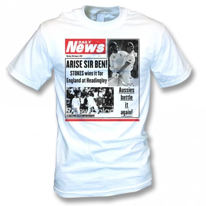 Ben Stokes Daily News Organic T-Shirt