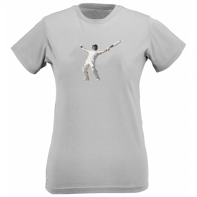 Ben Stokes (England Influenced) Art Print Organic Womens Slim Fit T-Shirt