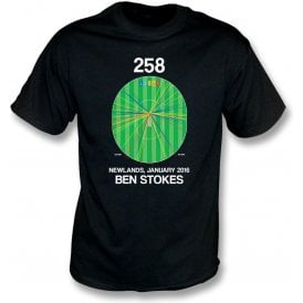 Ben Stokes Innings - 258 Wagon Wheel T-Shirt