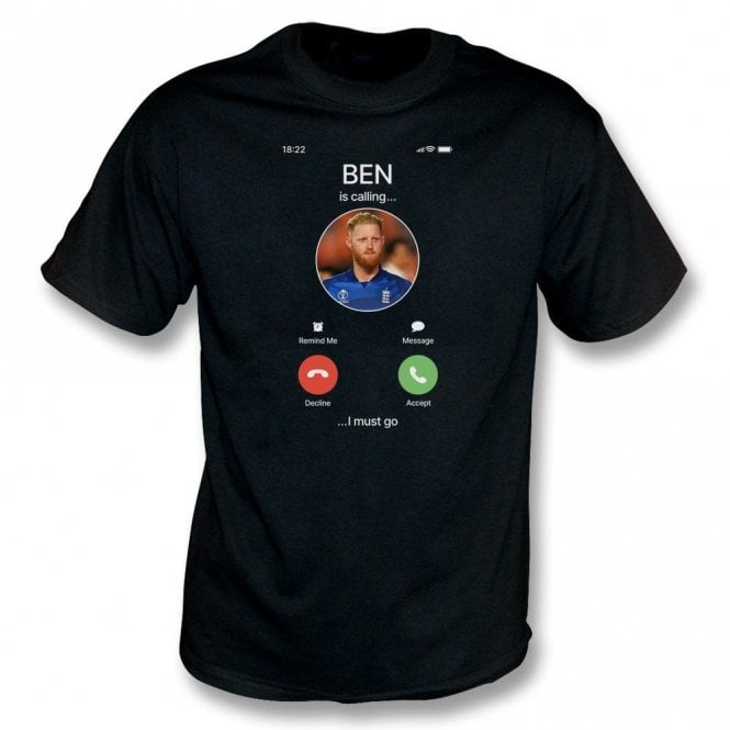 Ben Stokes Is Calling... (England Influenced) Organic T-Shirt