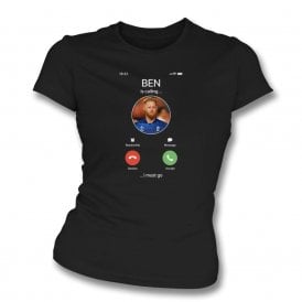 Ben Stokes Is Calling... (England Influenced) Organic Womens Slim Fit T-Shirt