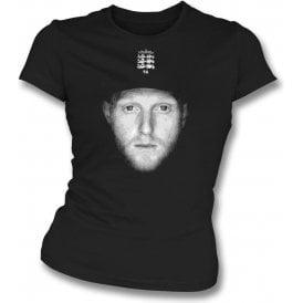 Ben Stokes Large Face Womens Slim Fit T-Shirt