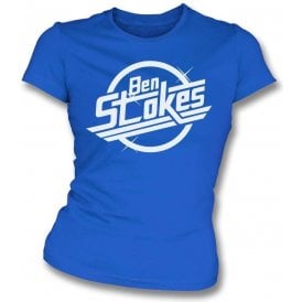 Ben Stokes (The Strokes) Logo Womens Slim Fit T-Shirt