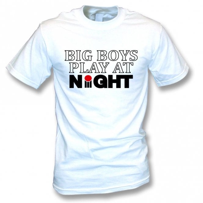 Big Boys Play At Night (70's World Series) (As Worn By Imran Khan) Organic T-Shirt