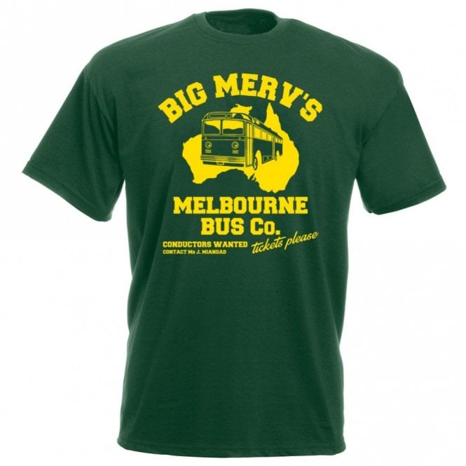 Big Merv's Melbourne Bus Co. Organic T-Shirt