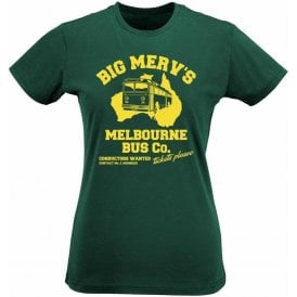 Big Merv's Melbourne Bus Co. Womens Slim Fit T-Shirt
