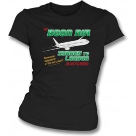 Boon Air Womens Slim Fit T-Shirt