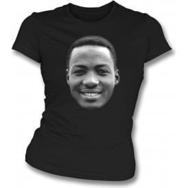 Brian Lara Large Face Womens Slim Fit T-Shirt