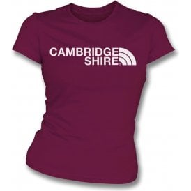 Cambridgeshire Region Womens Slim Fit T-Shirt