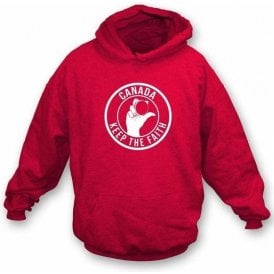 Canada Keep The Faith Hooded Sweatshirt