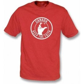 Canada Keep The Faith T-shirt