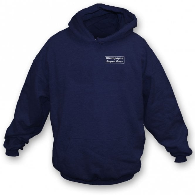 Champagne Super Over (England Influenced) Embroidered Left Breast Logo Hooded Sweatshirt