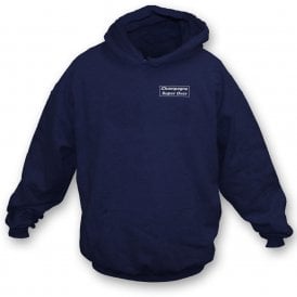 Champagne Super Over (England Influenced) Embroidered Left Breast Logo Hooded Sweatshirt