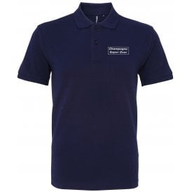 Champagne Super Over (England Influenced) Embroidered Left Breast Logo Polo Shirt