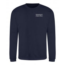 Champagne Super Over (England Influenced) Embroidered Left Breast Logo Sweatshirt