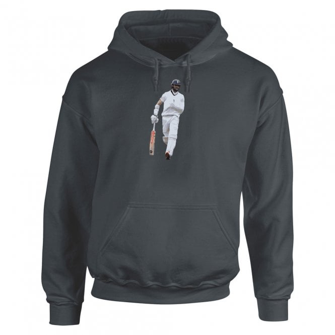 Chris Woakes One Arm Batting (England Influenced) Art Print Kids Hooded Sweatshirt