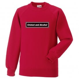 Cricket & Alcohol (Oasis Inspired) Sweatshirt