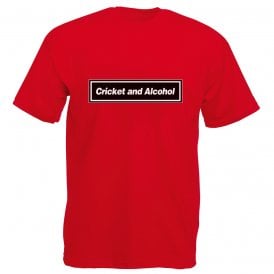 Cricket & Alcohol (Oasis Inspired) T-Shirt