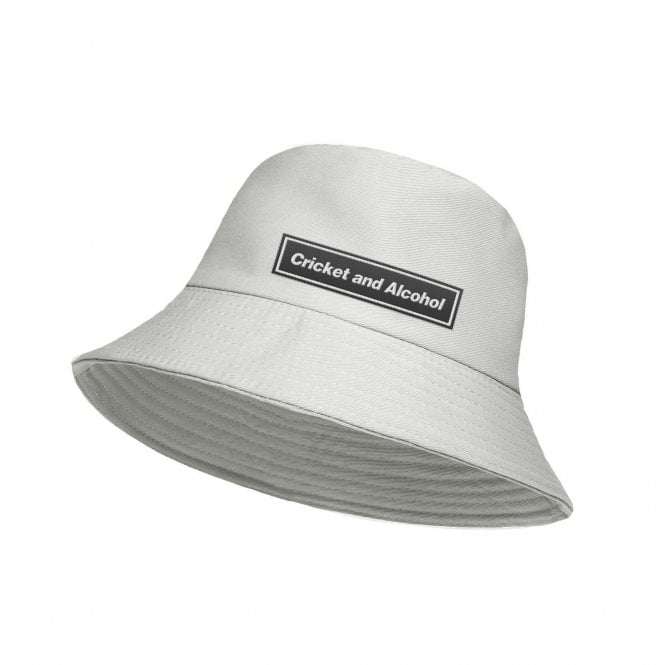 Cricket And Alcohol (Oasis Influenced) Embroidered Bucket Hat