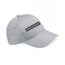 Cricket And Alcohol (Oasis Influenced) Embroidered Cap