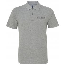 Cricket And Alcohol (Oasis Influenced) Embroidered Left Breast Logo Polo Shirt