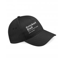 Cricket Dad Dictionary Definition Embroidered Cap