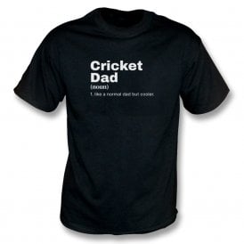 Cricket Dad Dictionary Definition Organic T-Shirt