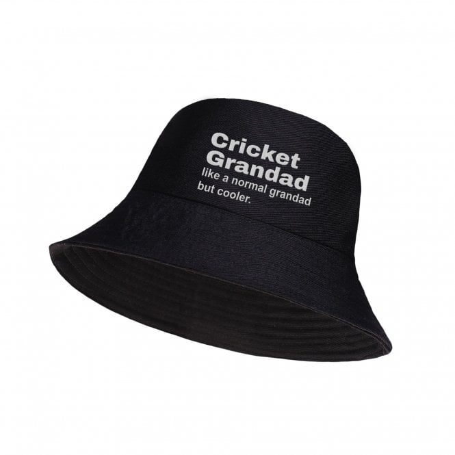 Cricket Grandad Dictionary Definition Embroidered Bucket Hat