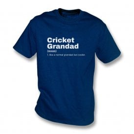 Cricket Grandad Dictionary Definition Organic T-Shirt