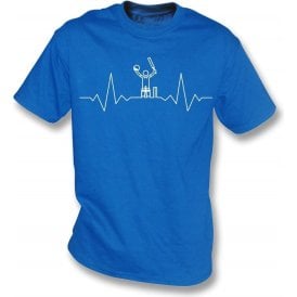 Cricket Heartbeat - Batsman Kids T-Shirt
