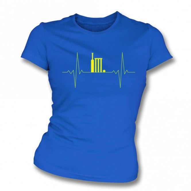 Cricket Heartbeat Organic Womens Slim Fit T-Shirt