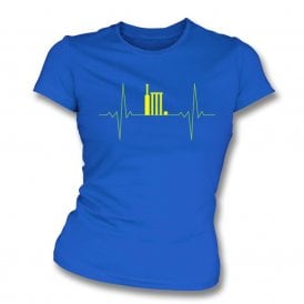 Cricket Heartbeat Organic Womens Slim Fit T-Shirt