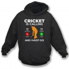 Cricket Is Calling Kids Hooded Sweatshirt