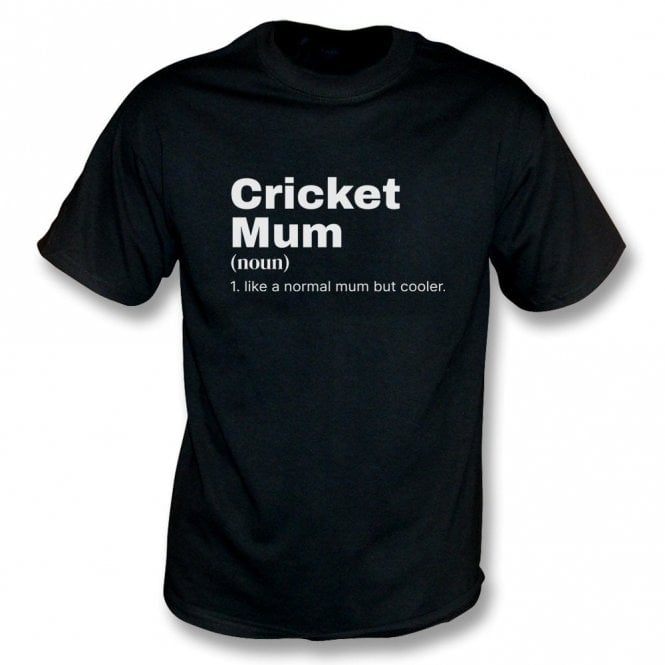 Cricket Mum Dictionary Definition Organic T-Shirt