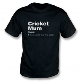Cricket Mum Dictionary Definition Organic T-Shirt
